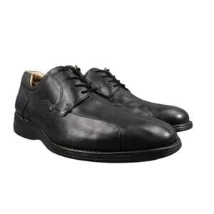 Johnston & Murphy Shoes Mens 10 Oxford Derby Classic Dress Formal Event Leather